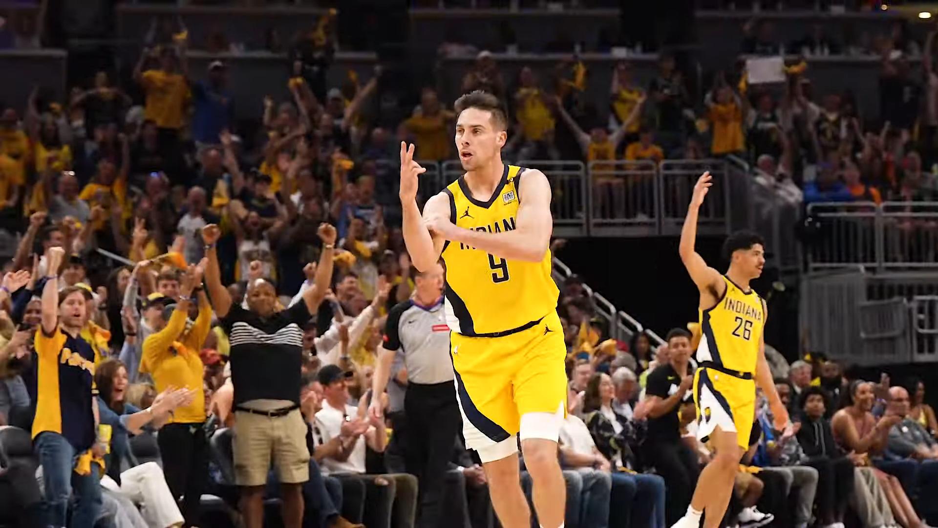 T.J. McConnell Indiana Pacers 17 mai 2024