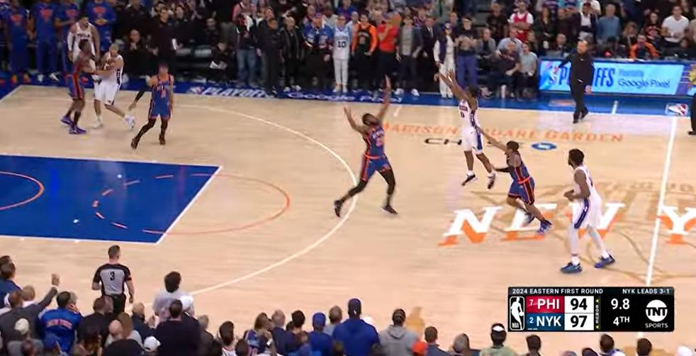 Tyrese Maxey shoot 1er mai 2024