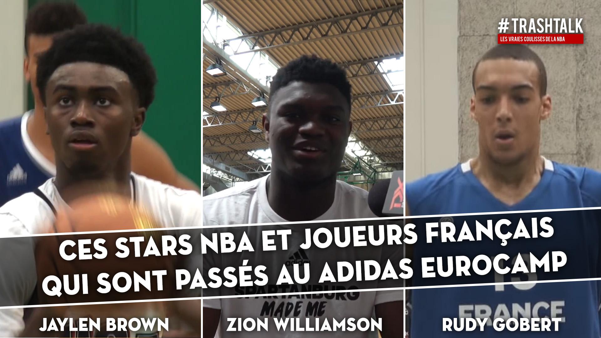 Adidas Eurocamp les joueurs NBA et français 1 juin 2024