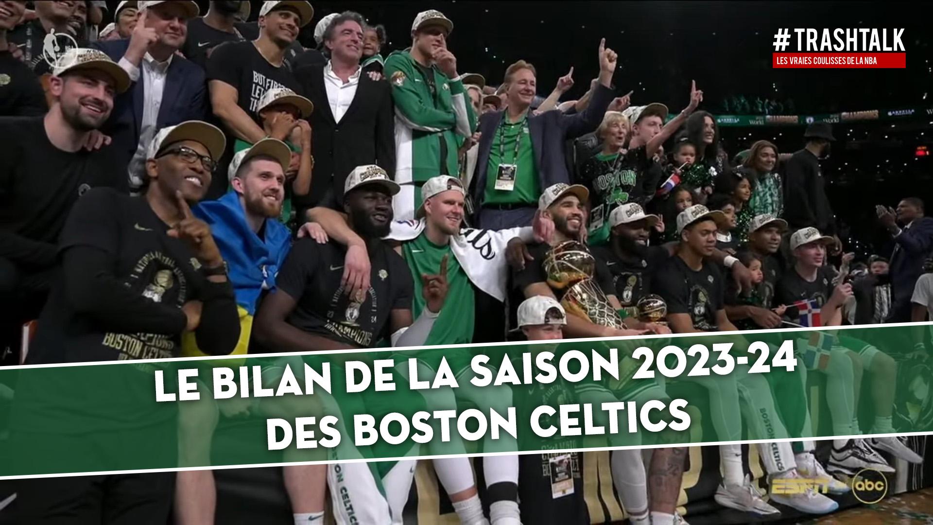 Couverture bilan Boston Celtics saison 2023 2024 V2 20 juin 2024