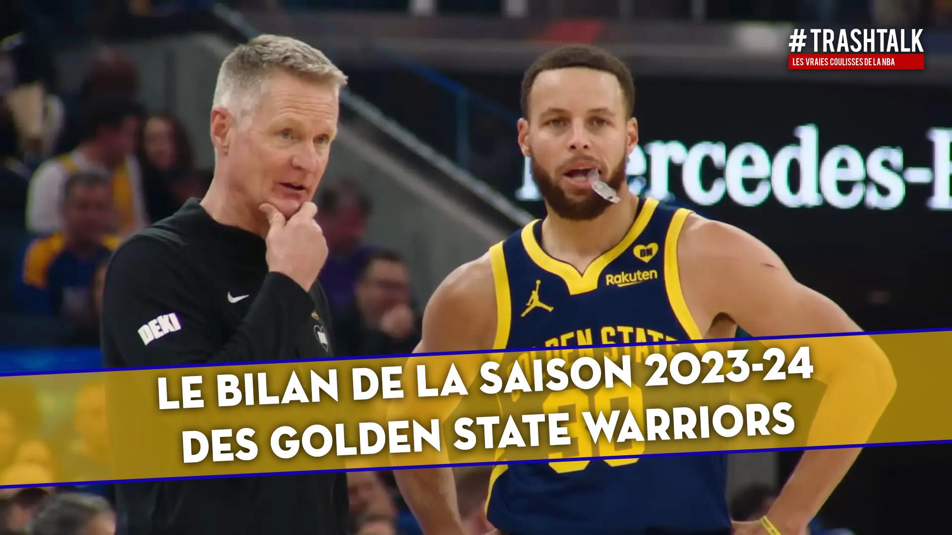 Couverture bilan Golden State Warriors saison 2023 2024