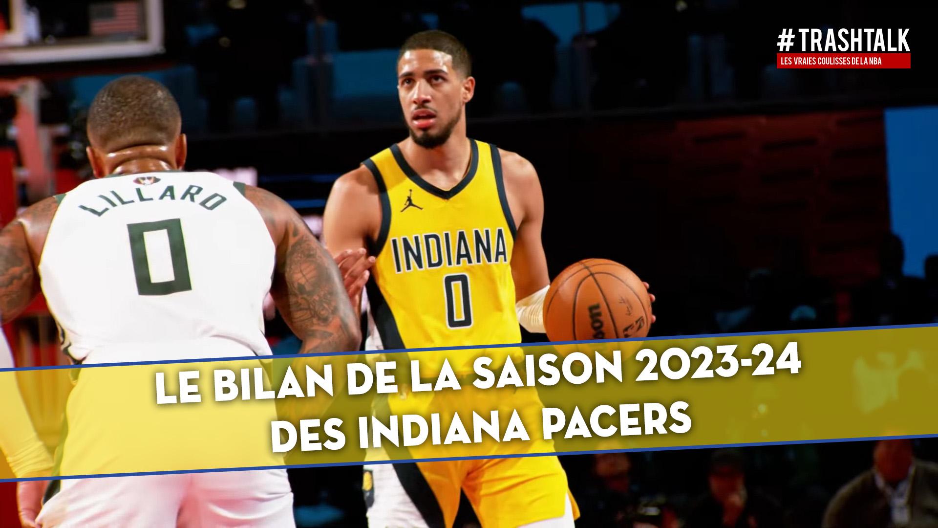 Couverture bilan Indiana Pacers saison 2023 2024