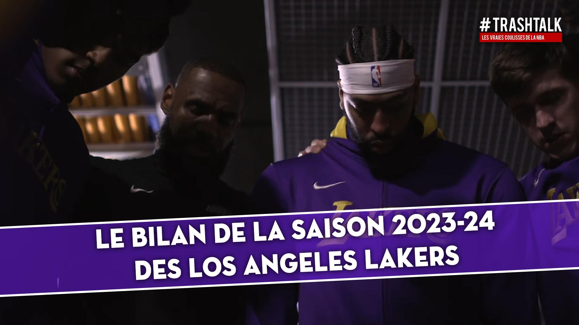 Couverture bilan Los Angeles Lakers saison 2023 2024