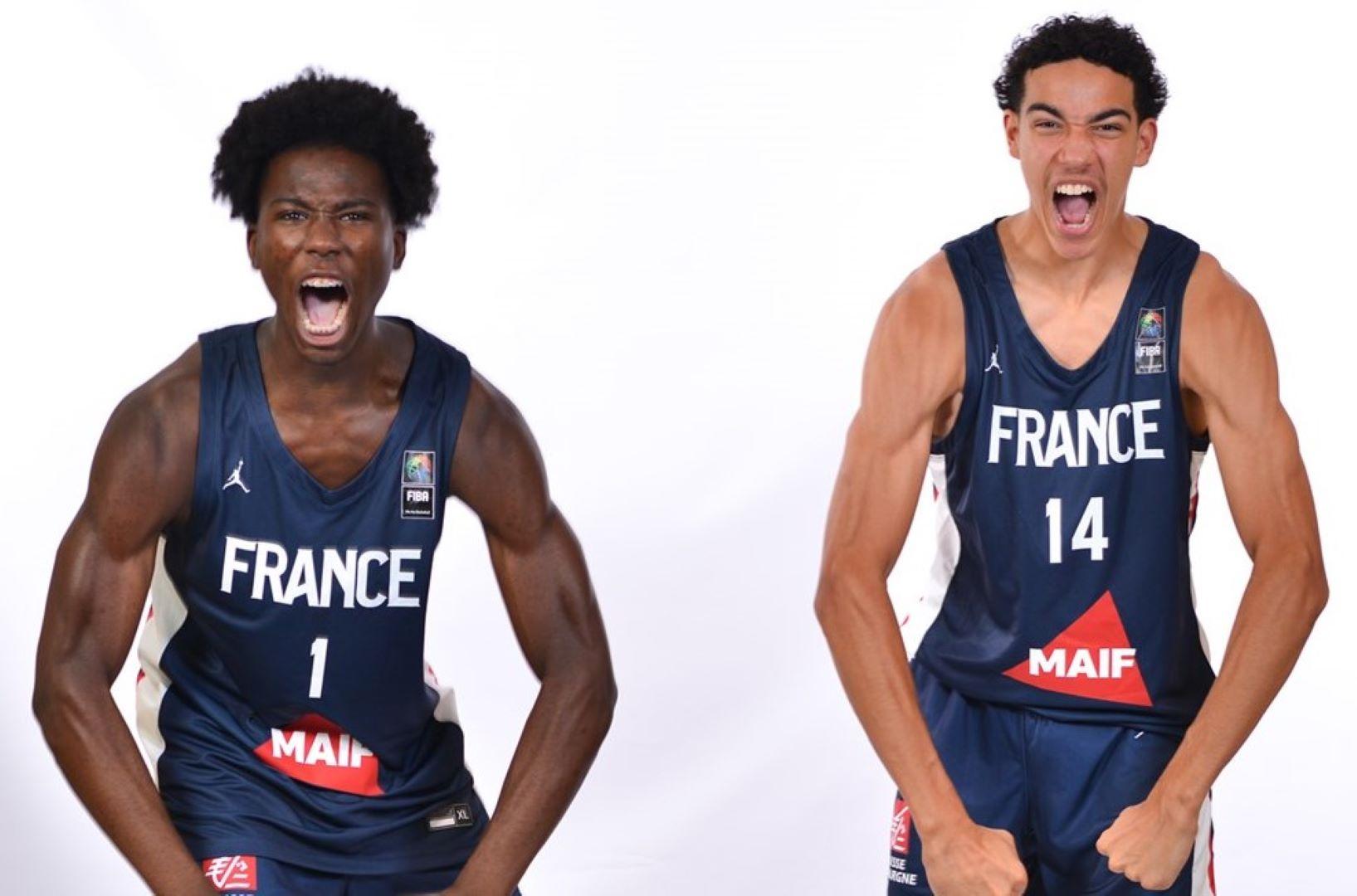 Hugo Yimga et Nathan Soliman Equipe de France