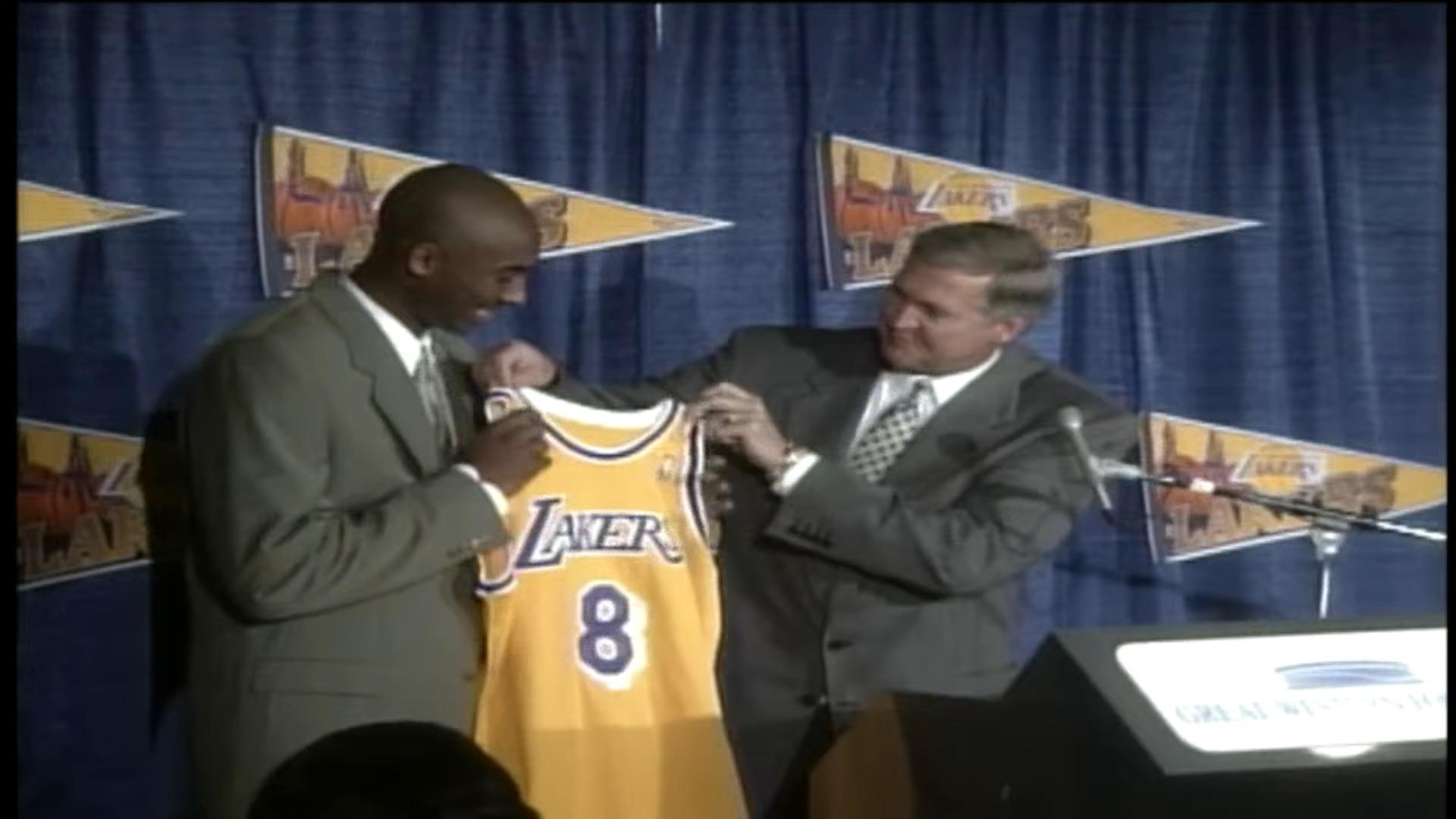 Jerry West Kobe Bryant Lakers 12 juin 2024