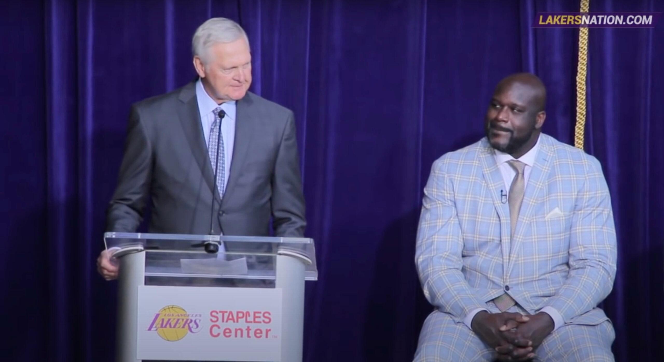 Jerry West Shaquille O'Neal