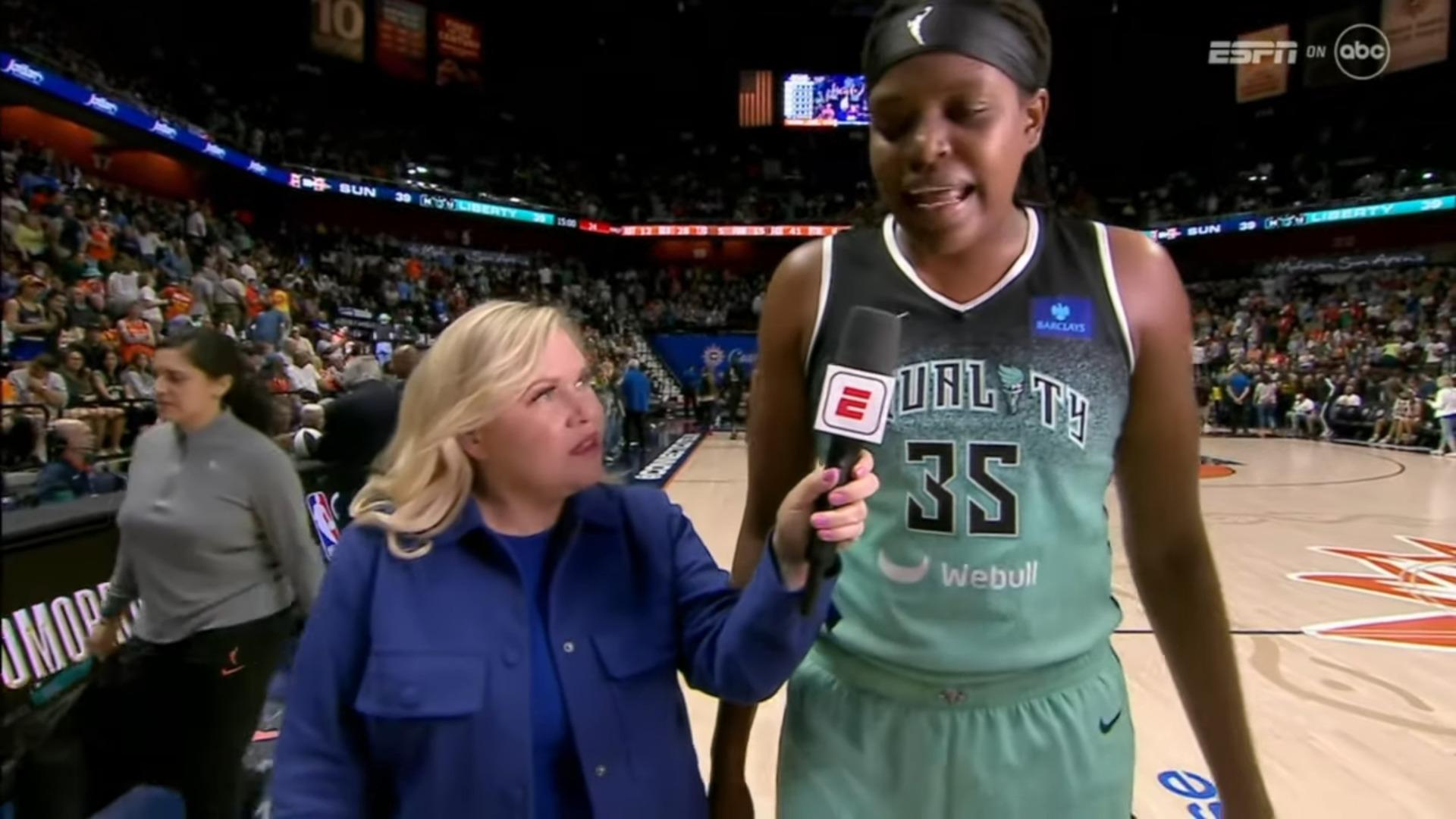 Jonquel Jones WNBA 9 juin 2024