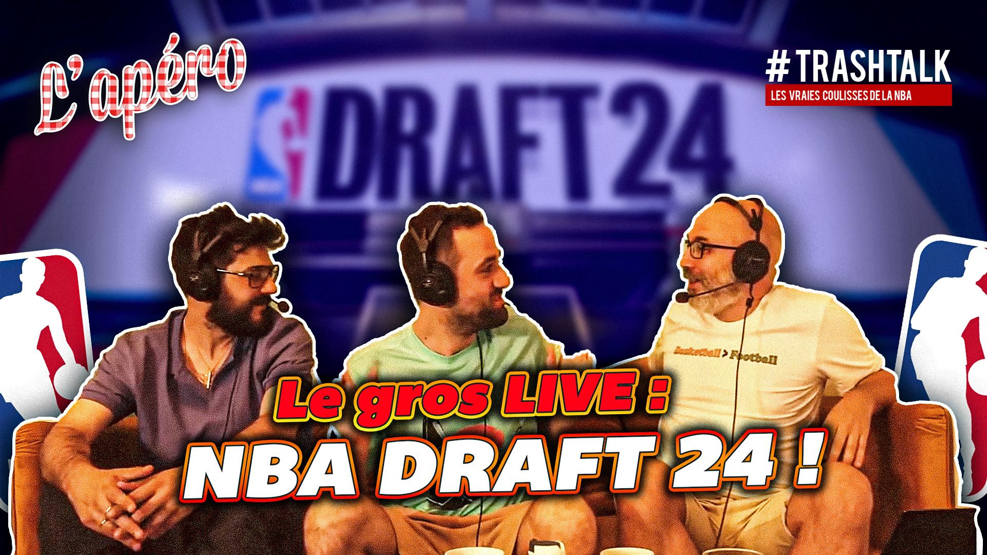 Replay live TrashTalk NBA Draft