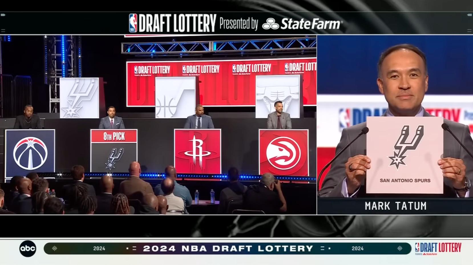 San Antonio Spurs NBA Draft 14 juin 2024