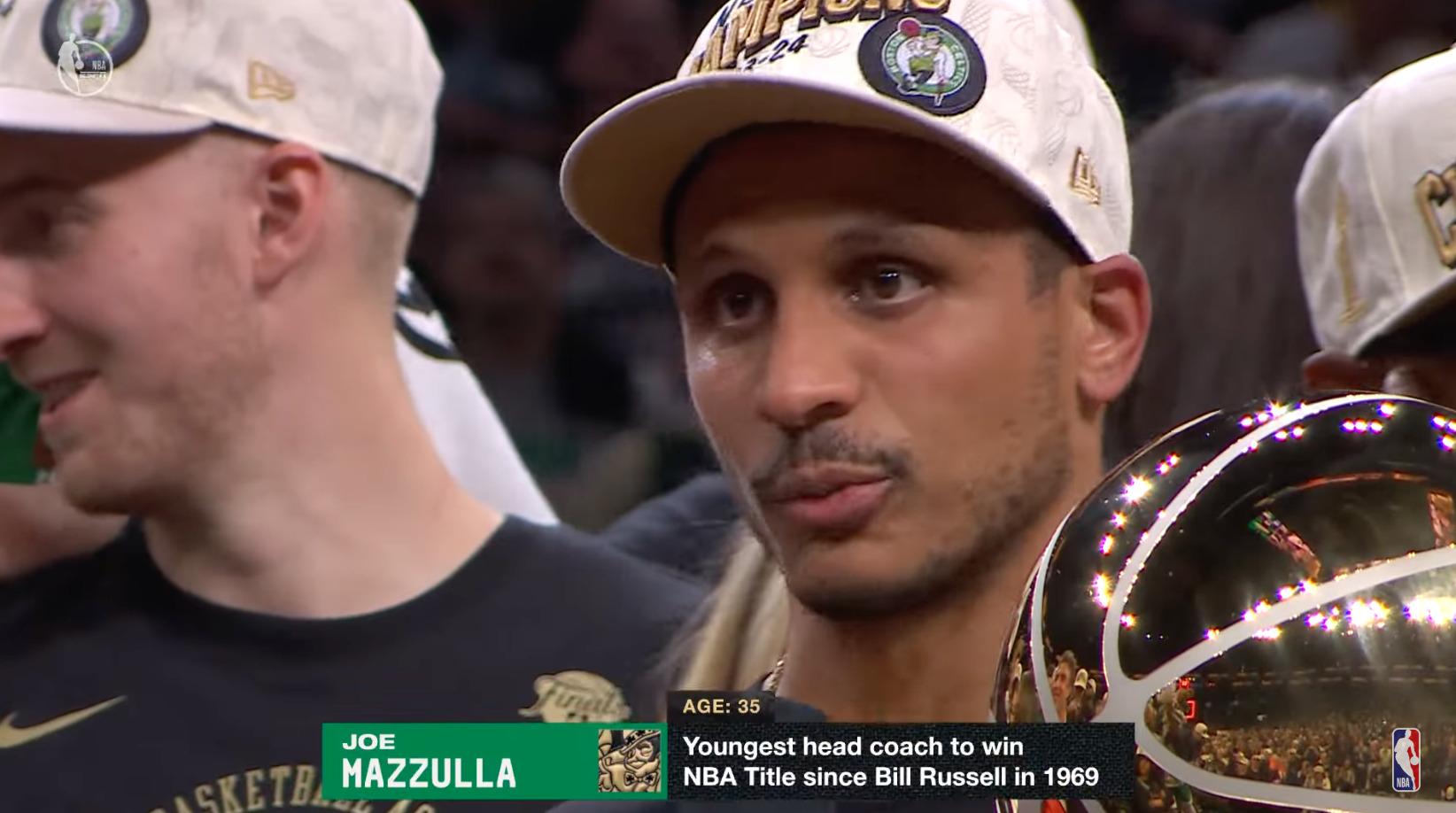 Joe Mazzulla Boston Celtics 11 septembre 2024