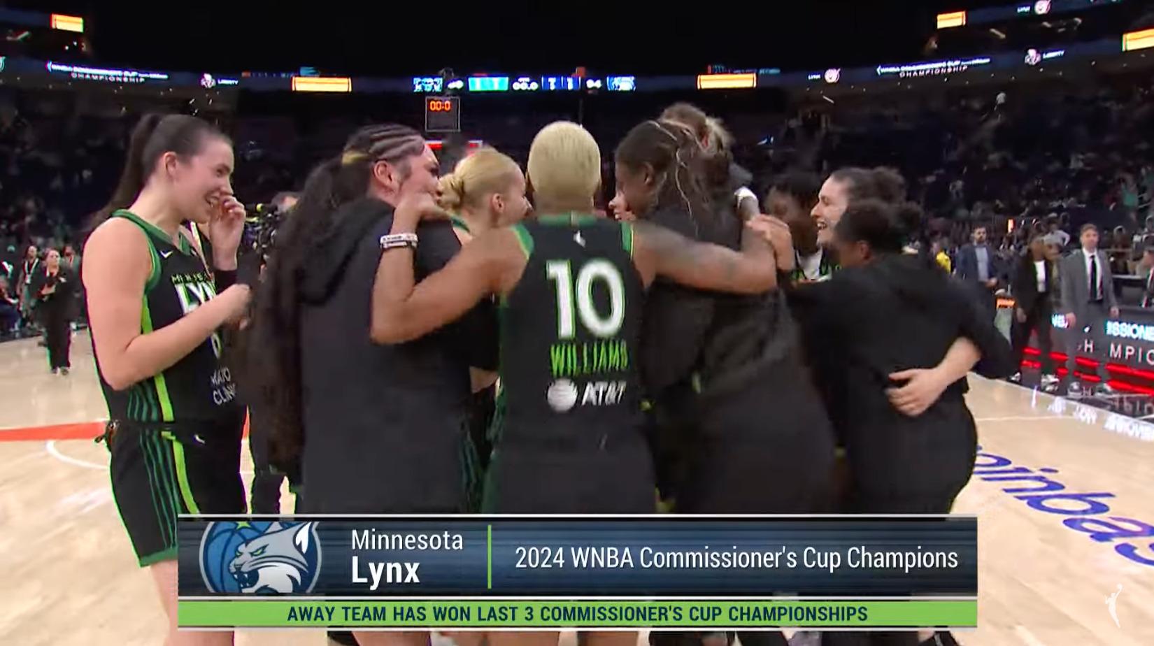 WNBA Minnesota Lynx Commissioner's Cup 26 juin 2024