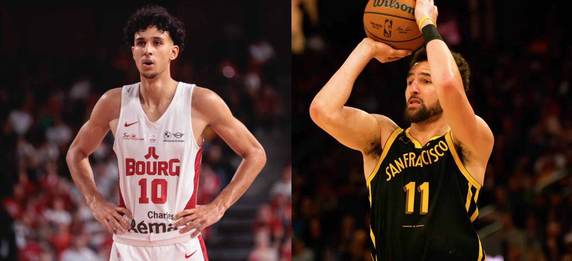 Zaccharie Risacher Klay Thompson 27 juin 2024