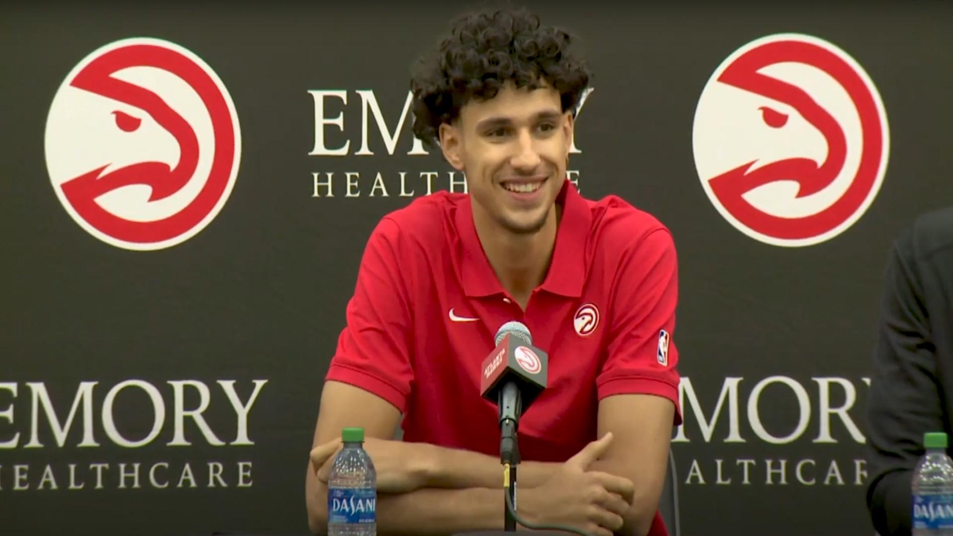 Zaccharie Risacher Hawks 28 juin 2024