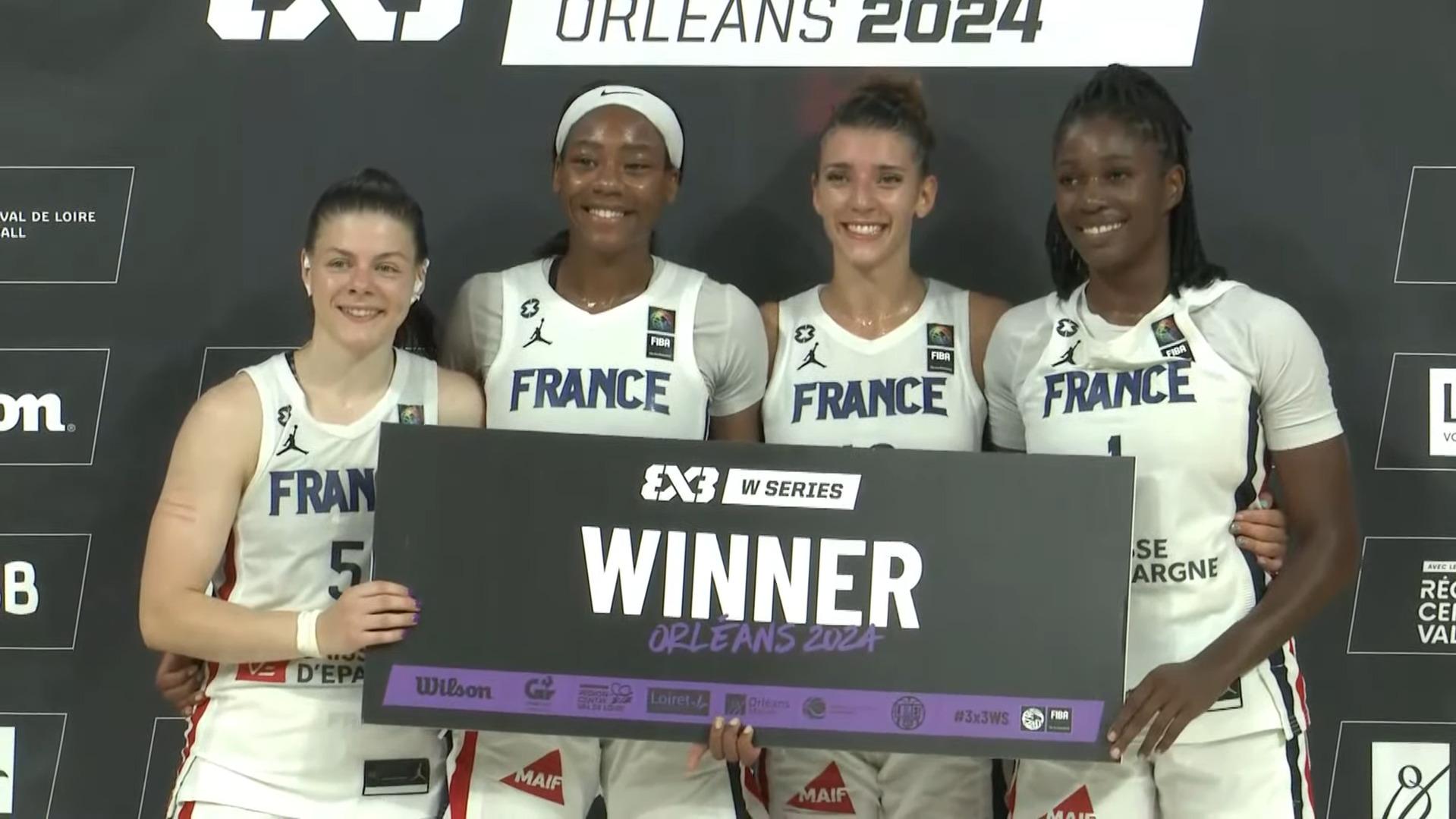 équipe de France 3x3 21 juin 2024