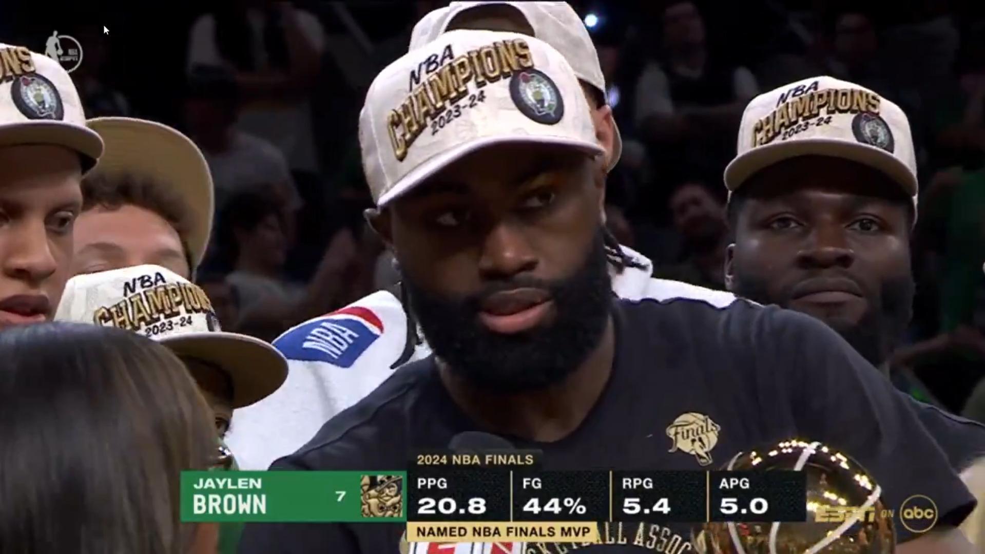 jaylen brown 18 juin 2024