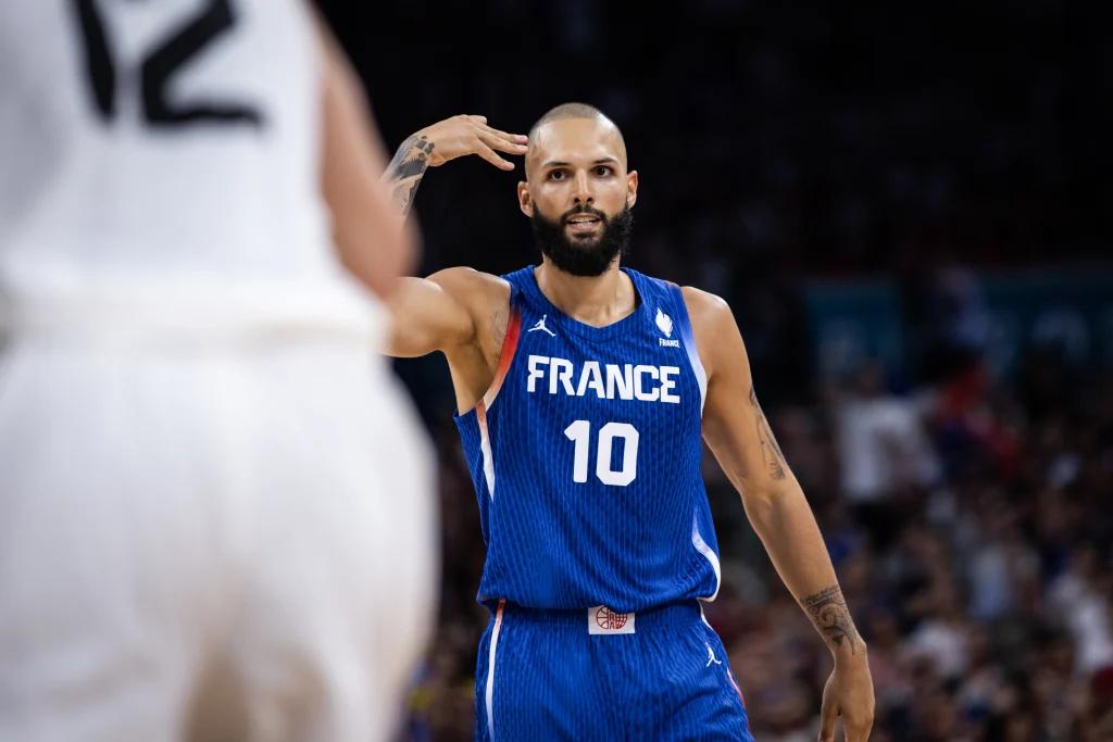 Evan Fournier France 30 juillet 2024