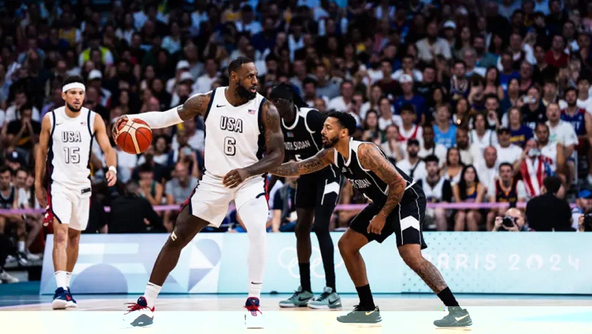 LeBron James Team USA JO Paris 2024 31 juillet 2024