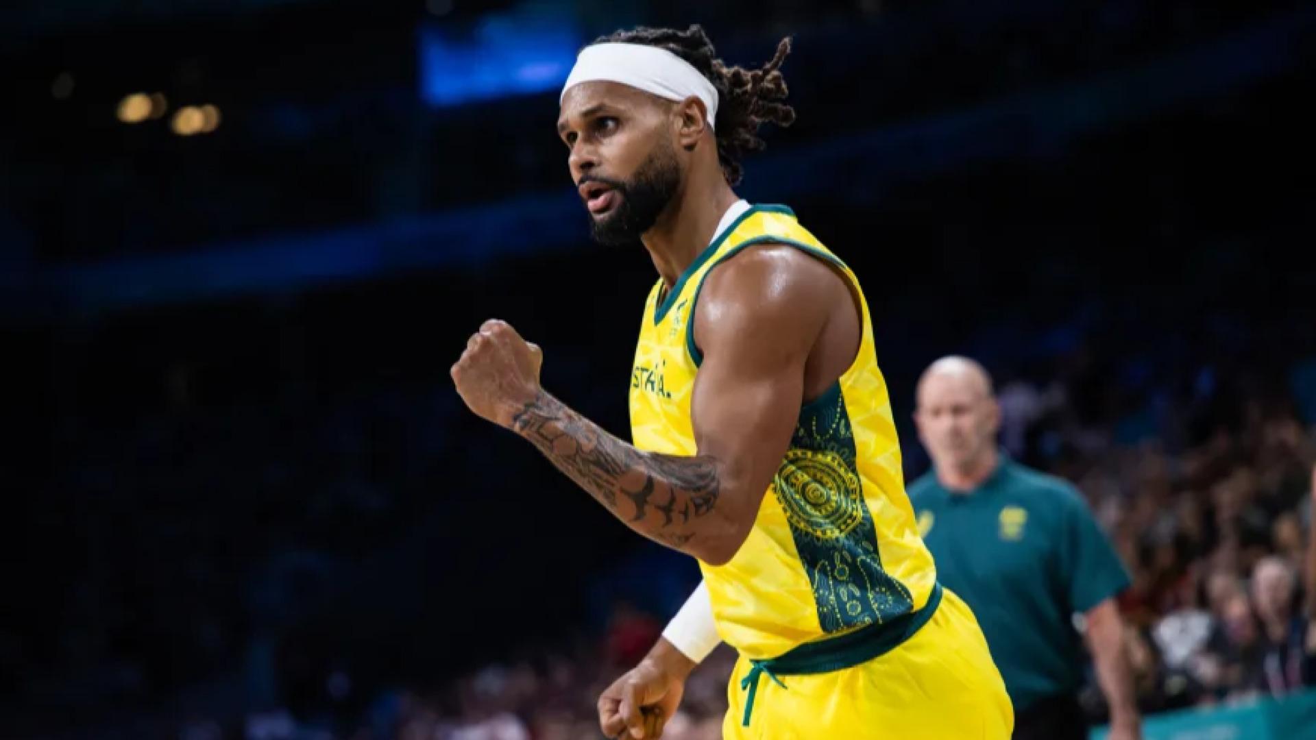 Patty Mills Australie 27 juillet 2024