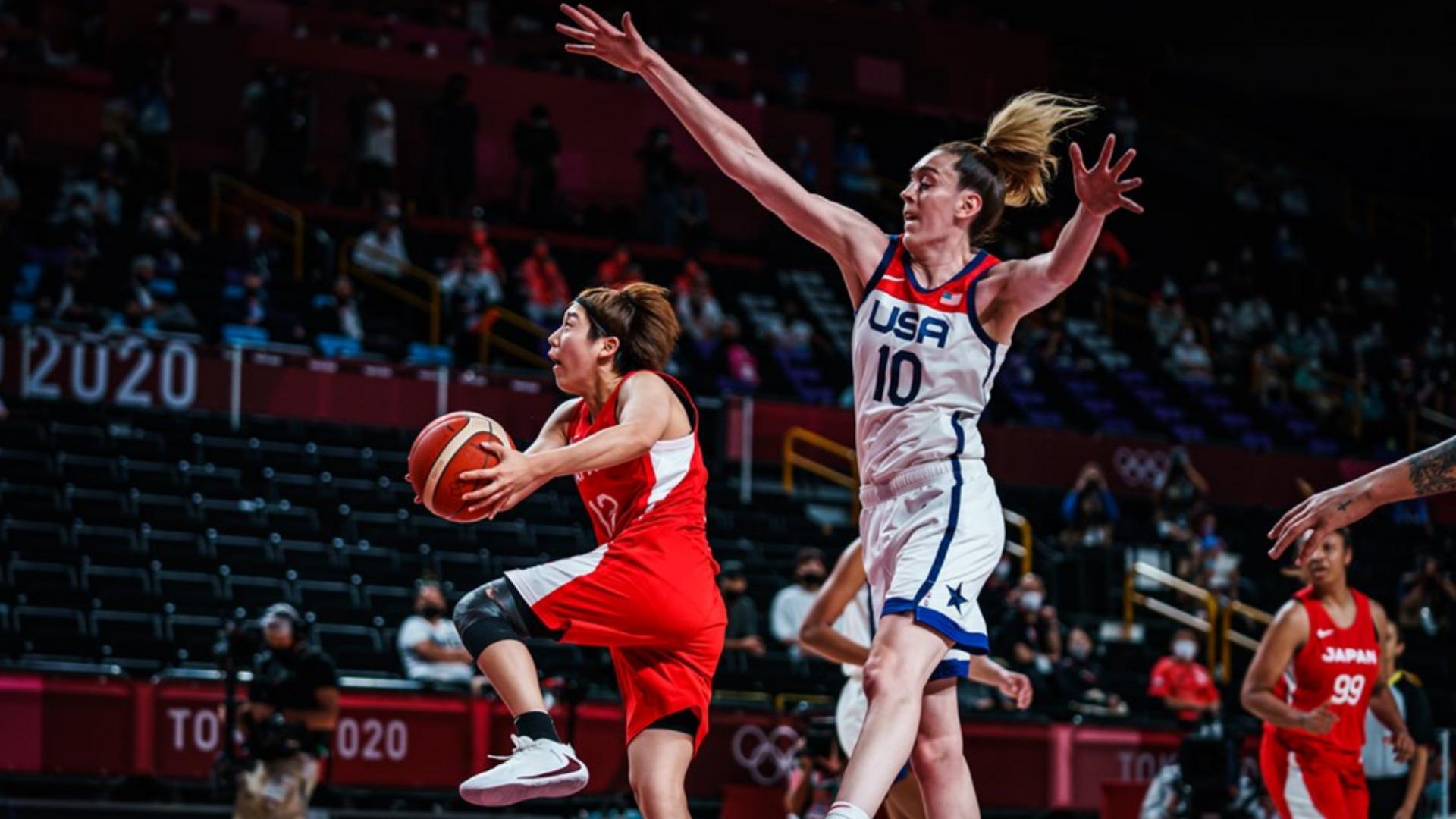 Rui Machida - Breanna Stewart Etats-Unis - Japon 25 juillet 2024