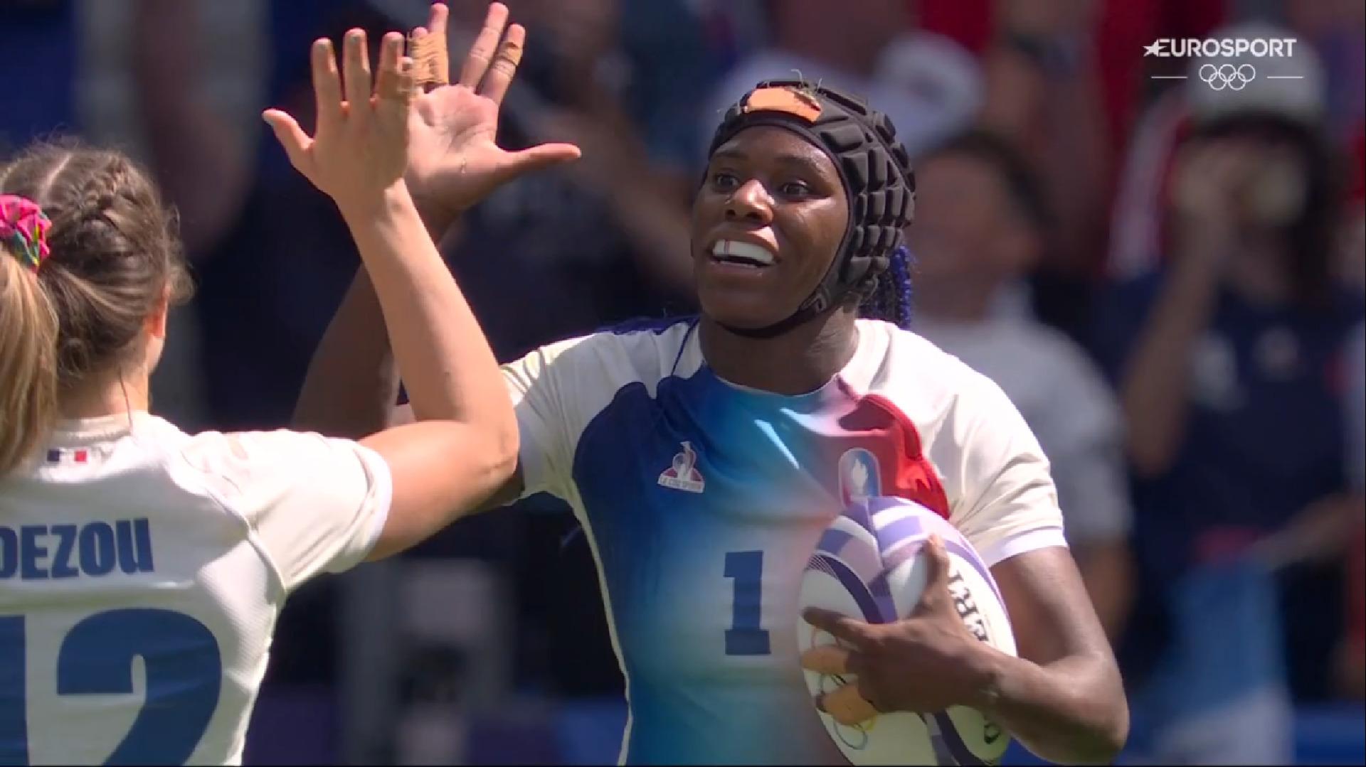 Séraphine Okemba Rugby à 7 29 juillet 2024