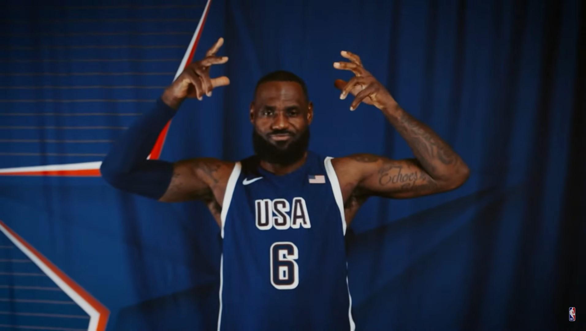 lebron james team usa