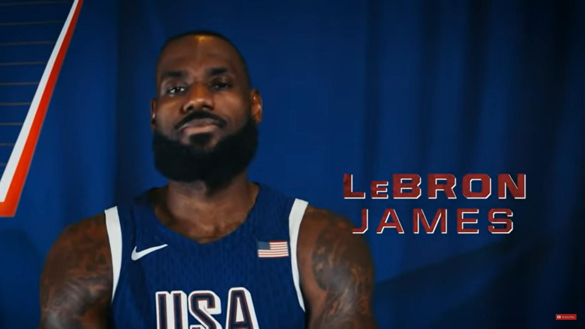 lebron james team usa