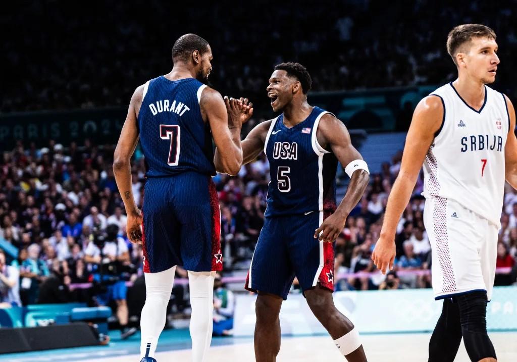 Team USA surclasse la Serbie (11084), Kevin Durant infernal