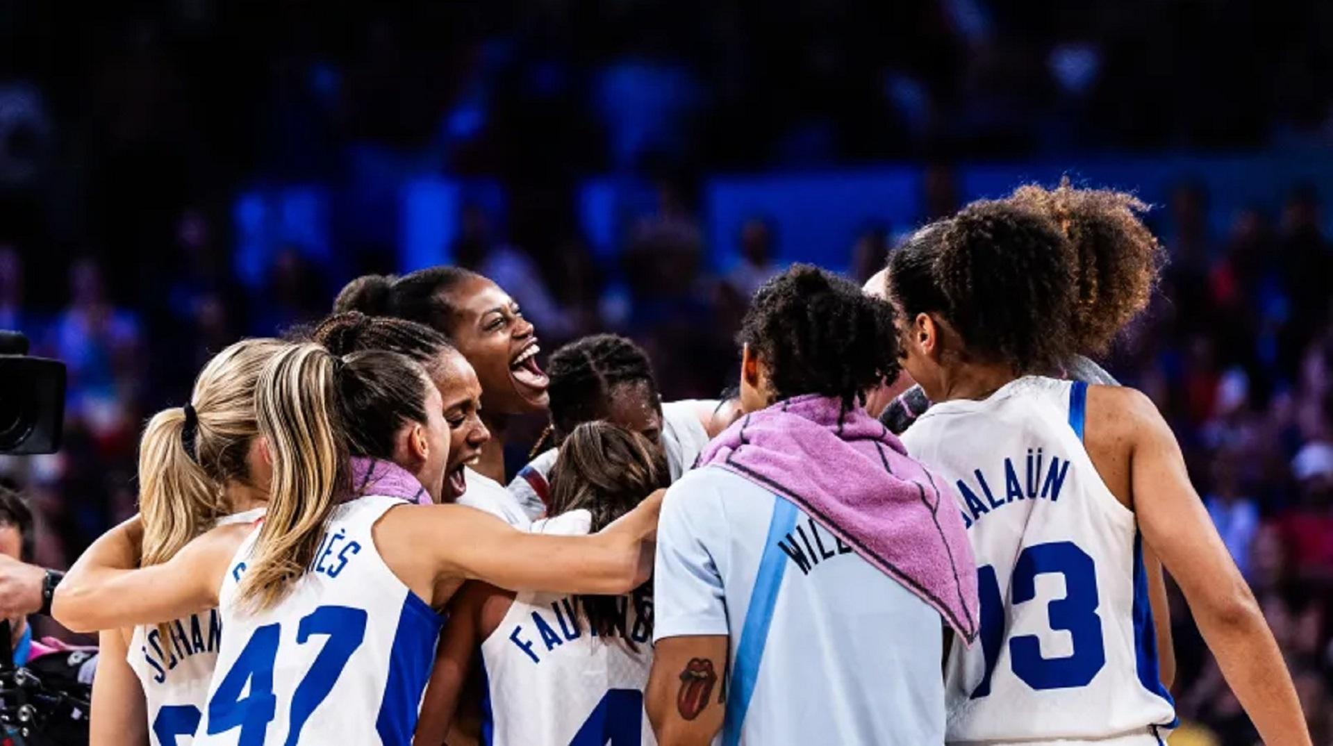 Equipe de France Femmes JO Paris 2024 1 août 2024