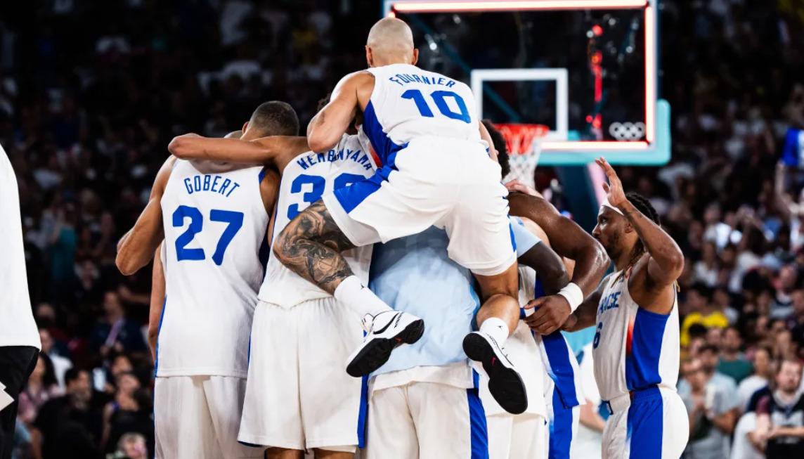 Evan Fournier équipe de France 6 août 2024