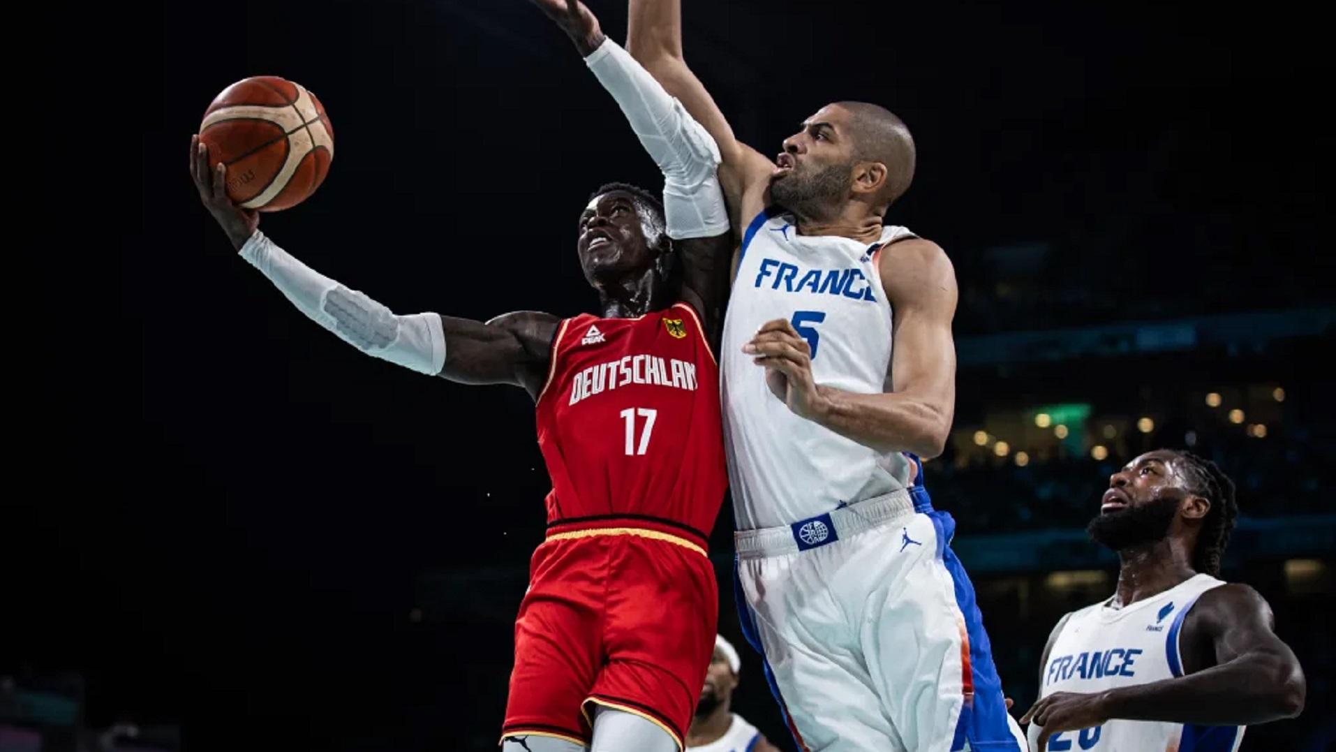 France Allemagne Nicolas Batum Dennis Schroder JO Paris 2024 6 août