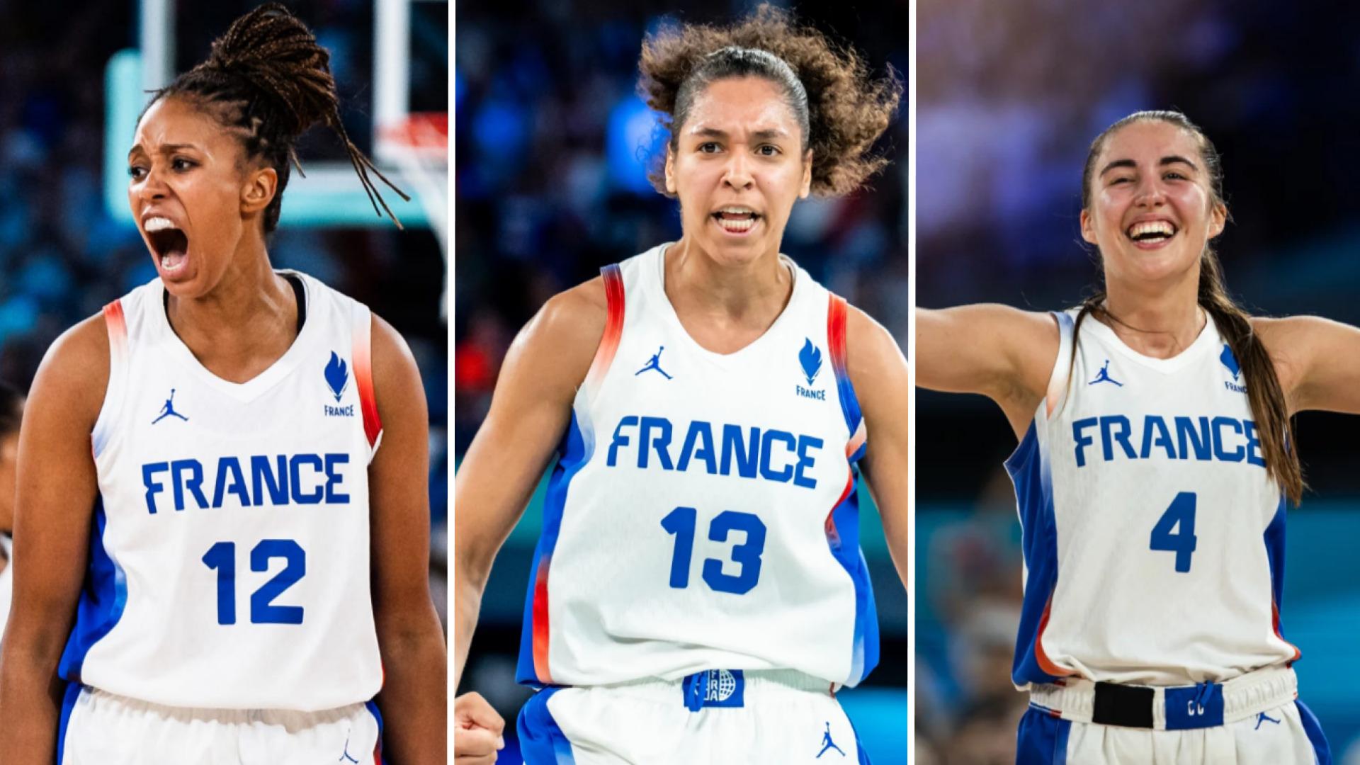 Iliana Rupert - Janelle Salaün - Marine Fauthoux France 10 août 2024