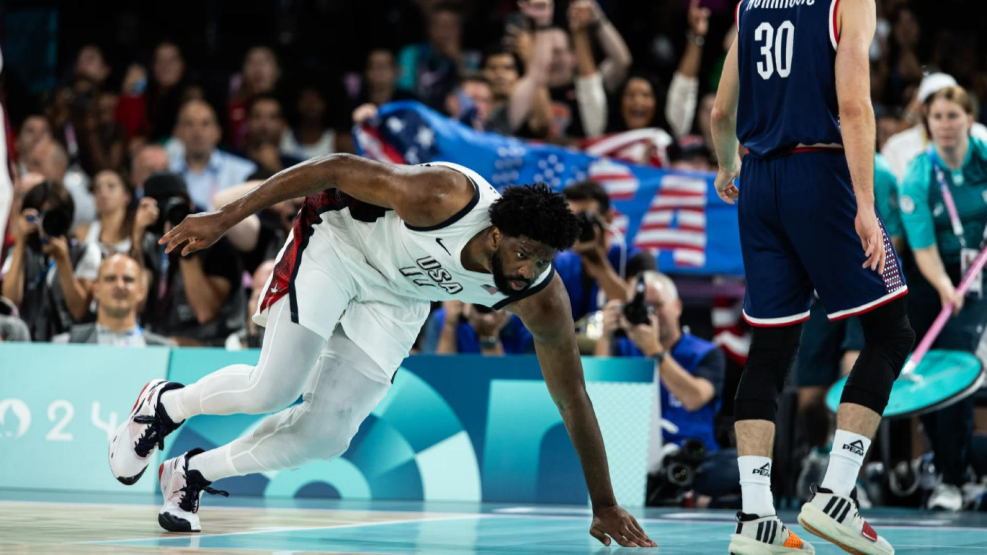 Joel Embiid Team USA 8 août 2024