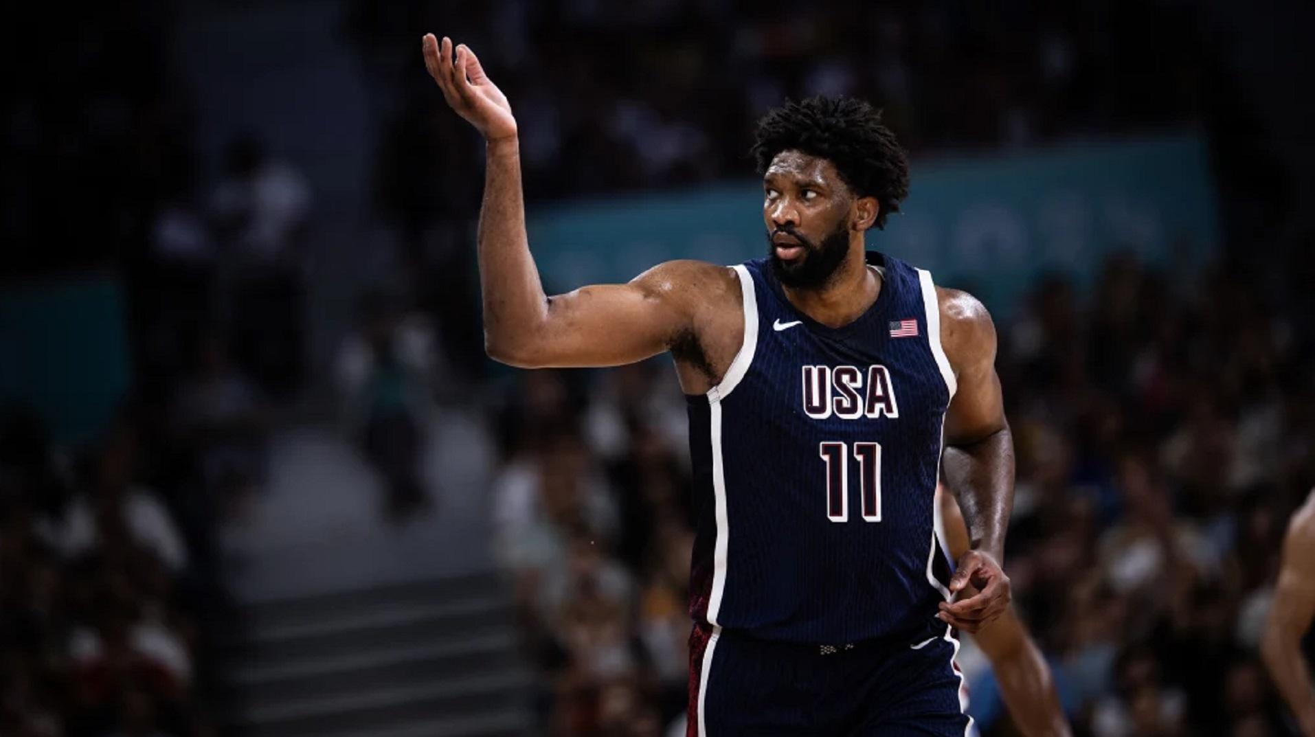 Joel Embiid Team USA JO Paris 2024 3 août