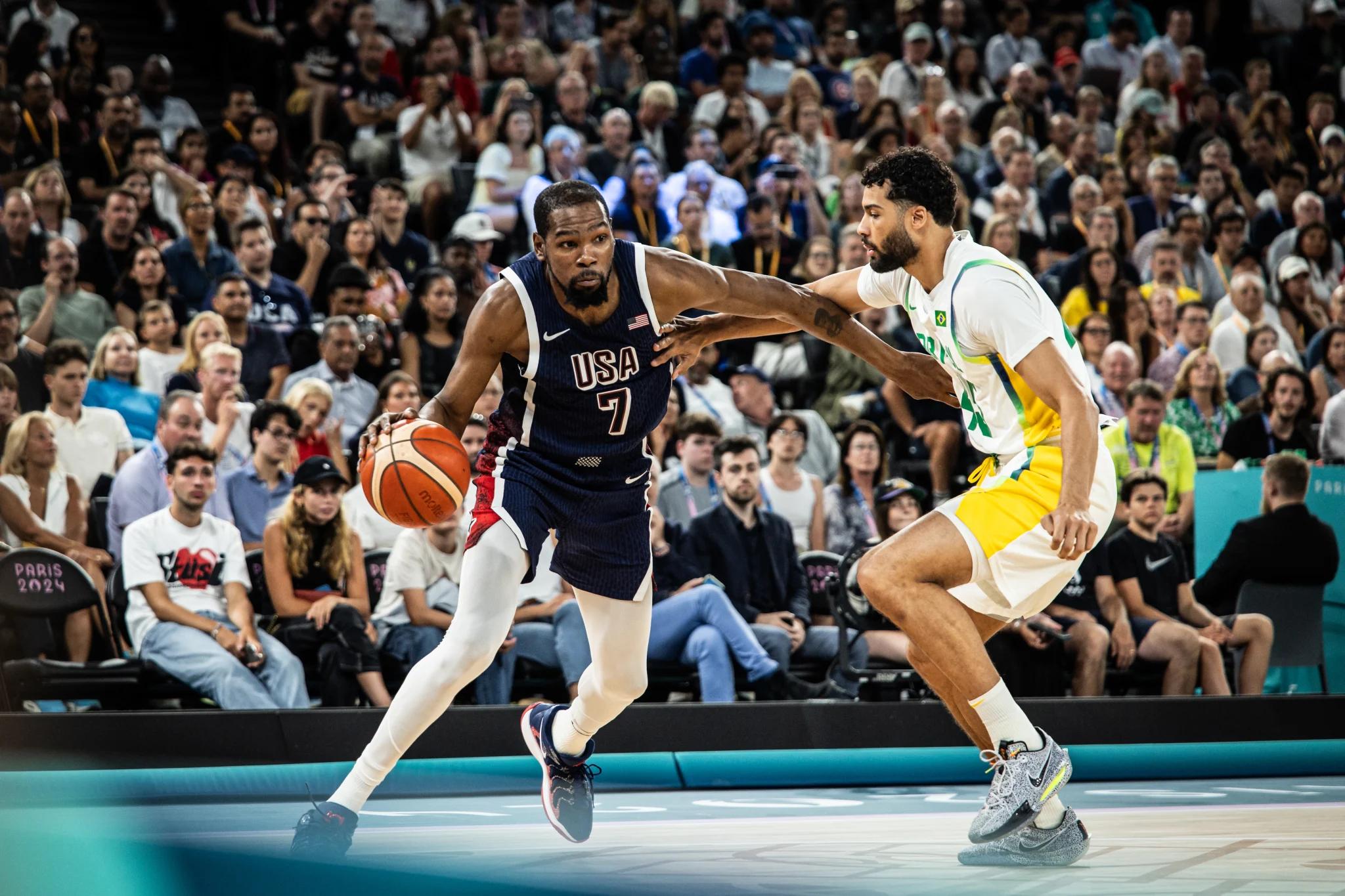 Kevin Durant FIBA JO Paris 2024