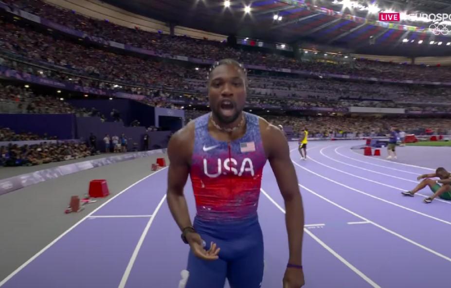 Noah Lyles 4 août 2024