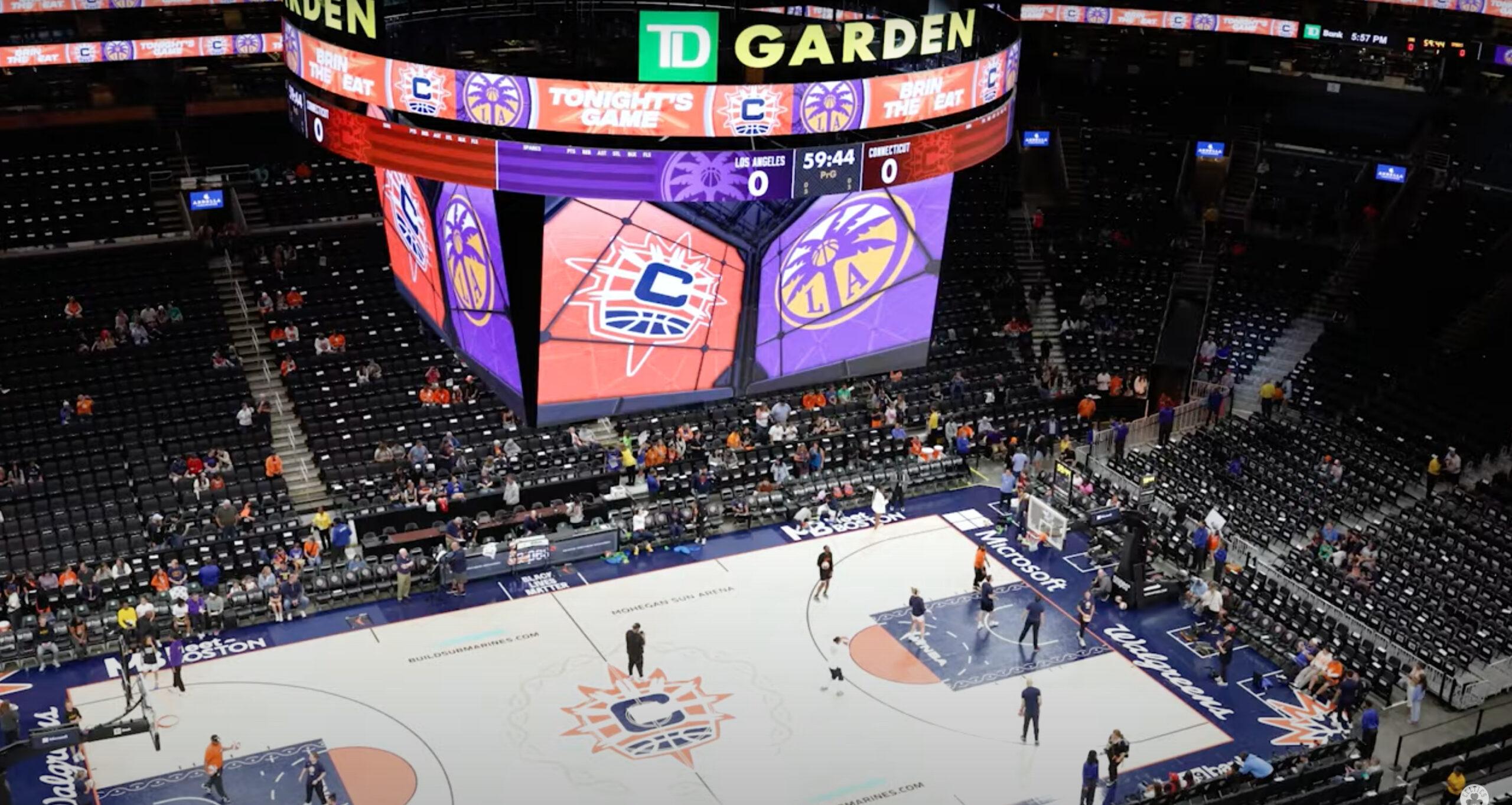 TD Garden WNBA