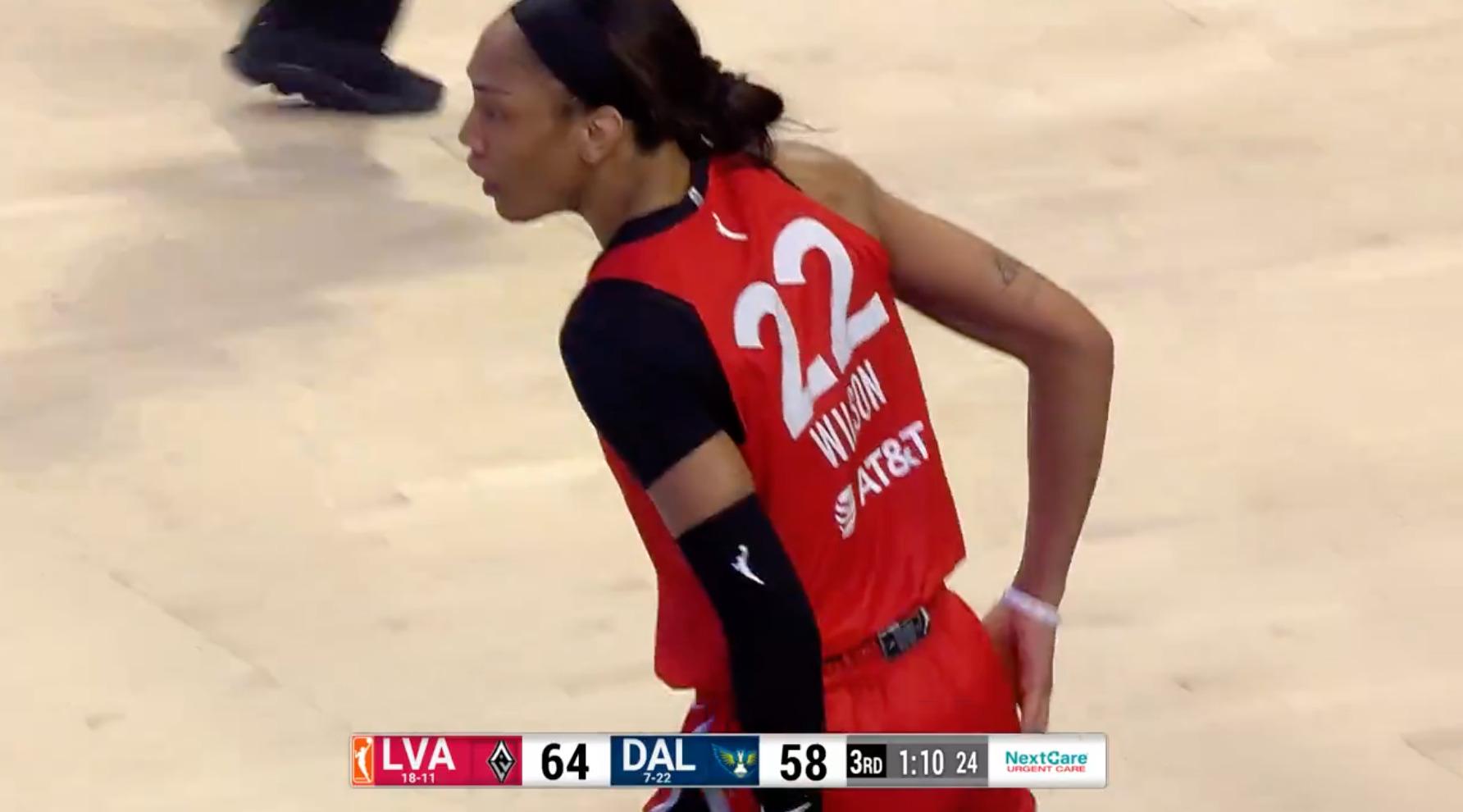 A'ja Wilson WNBA 28 aout