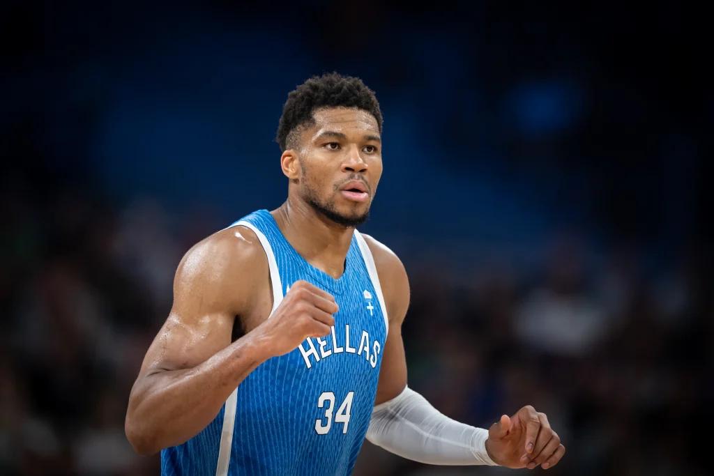 Giannis Antetokounmpo Grèce 2 août 2024