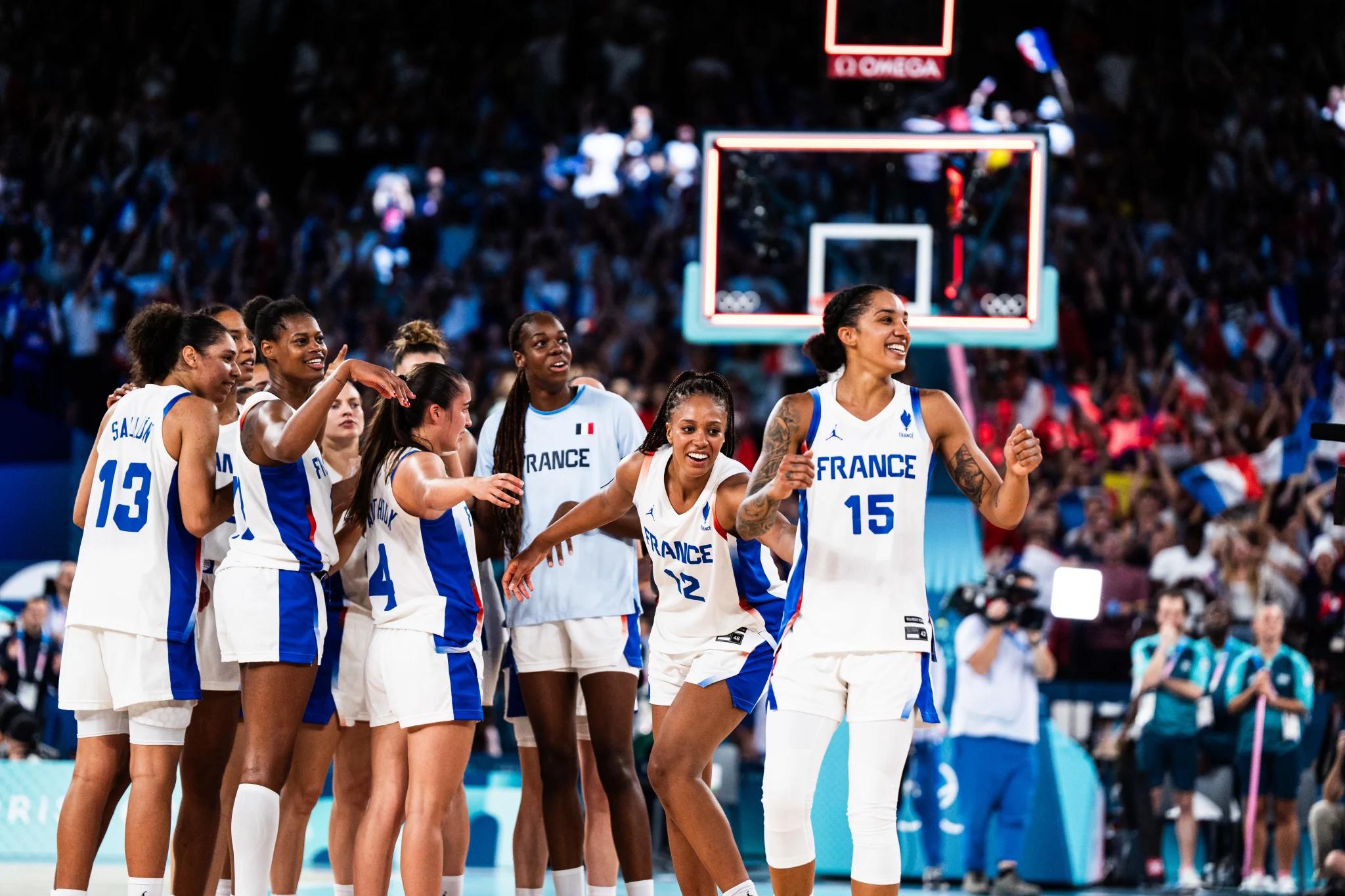 Equipe de France Féminine Bleues 11 aout 2024