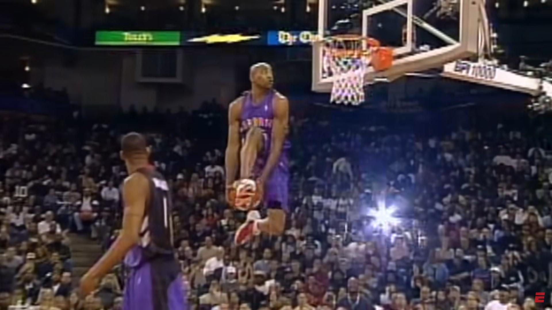 vince carter dunk raptors