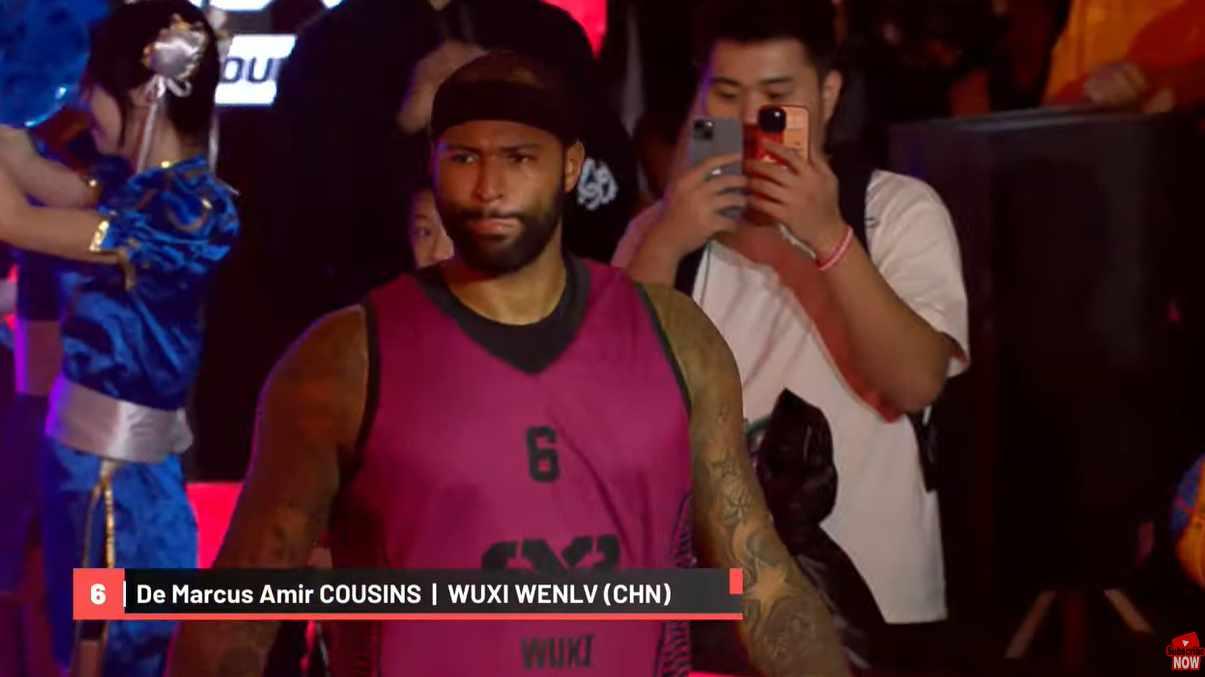 DeMarcus Cousins basket 3x3