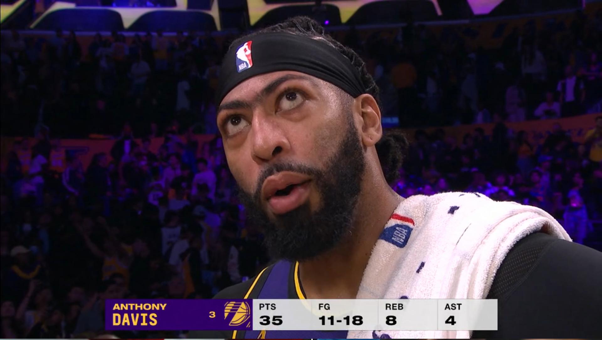 Anthony Davis Lakers 26 octobre 2024