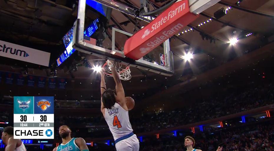 Pacôme Dadiet New York Knicks 16 octobre 2024 Pré-saison NBA