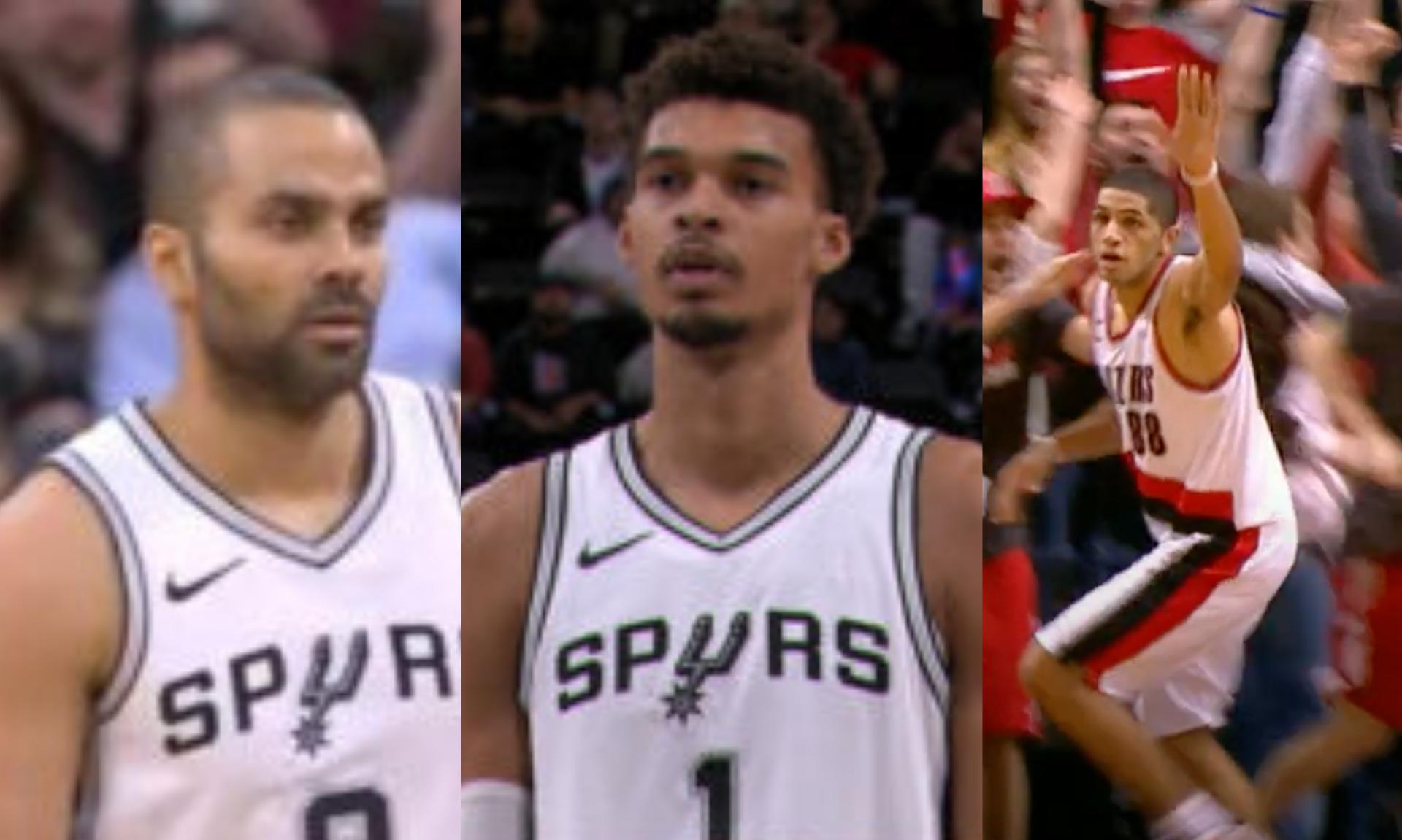 Victor Wembanyama x Tony Parker x Nicolas Batum 14 novembre 2024