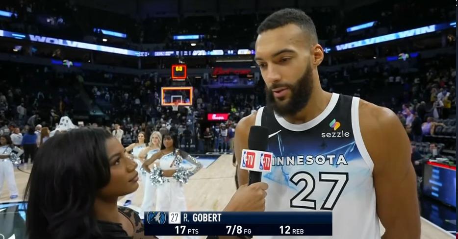 Rudy Gobert 3 décembre 2024