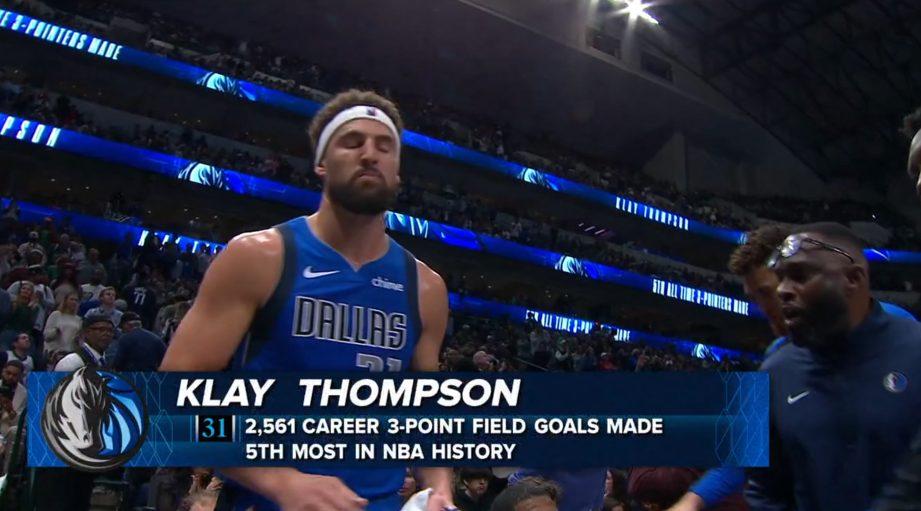 Klay Thompson 25 décembre 2025