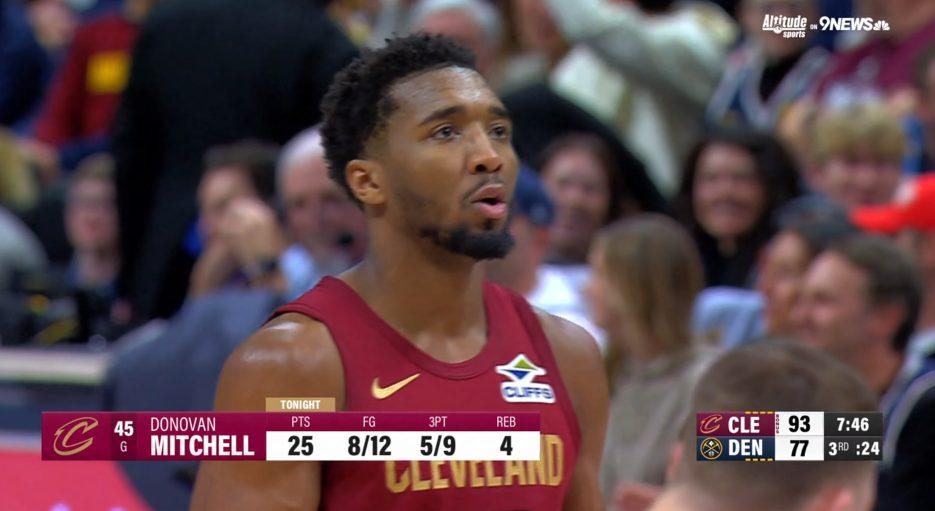 Donovan Mitchell Cavaliers 28 décembre 2024