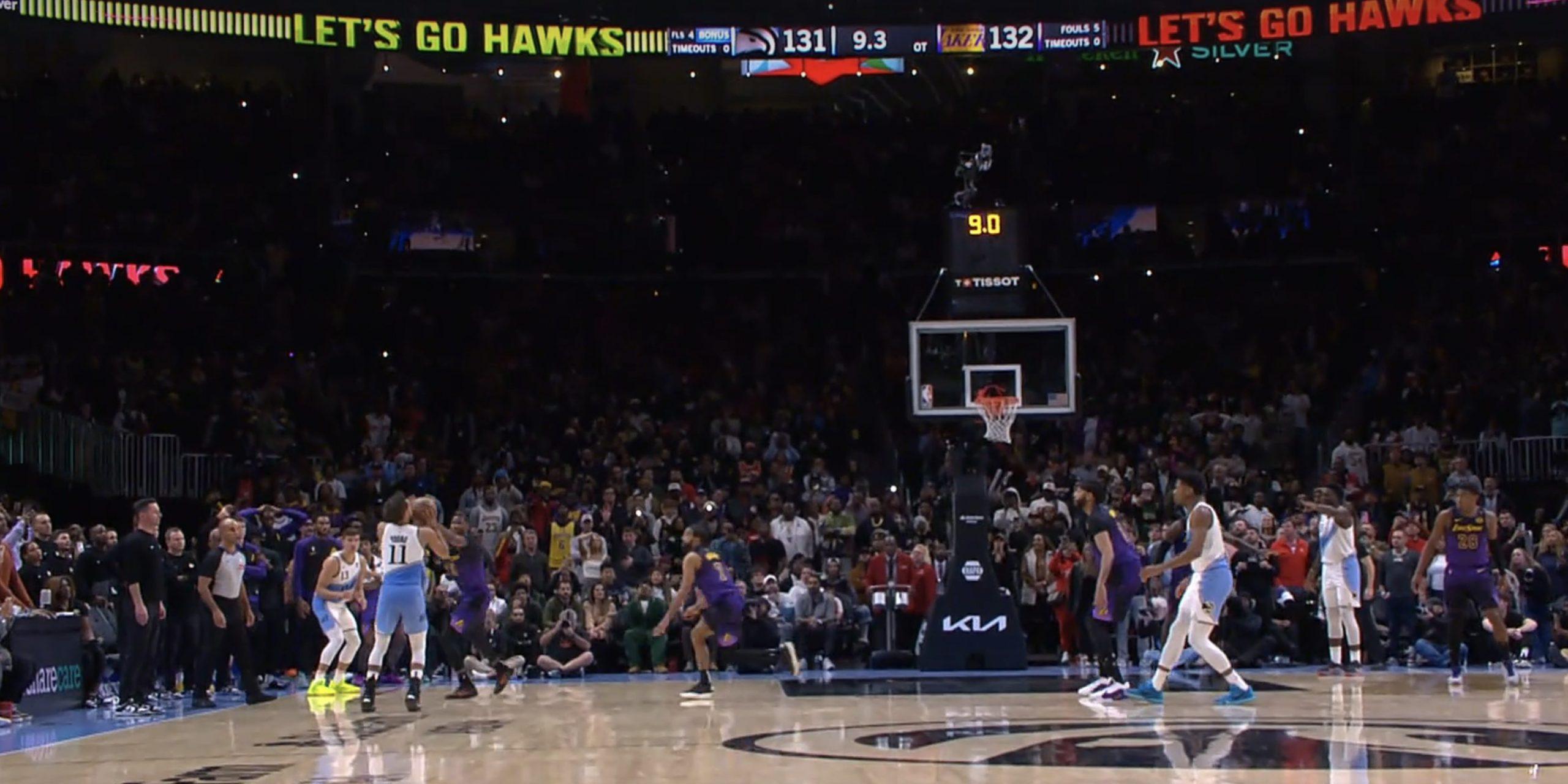 Trae Young HL Hawks Lakers