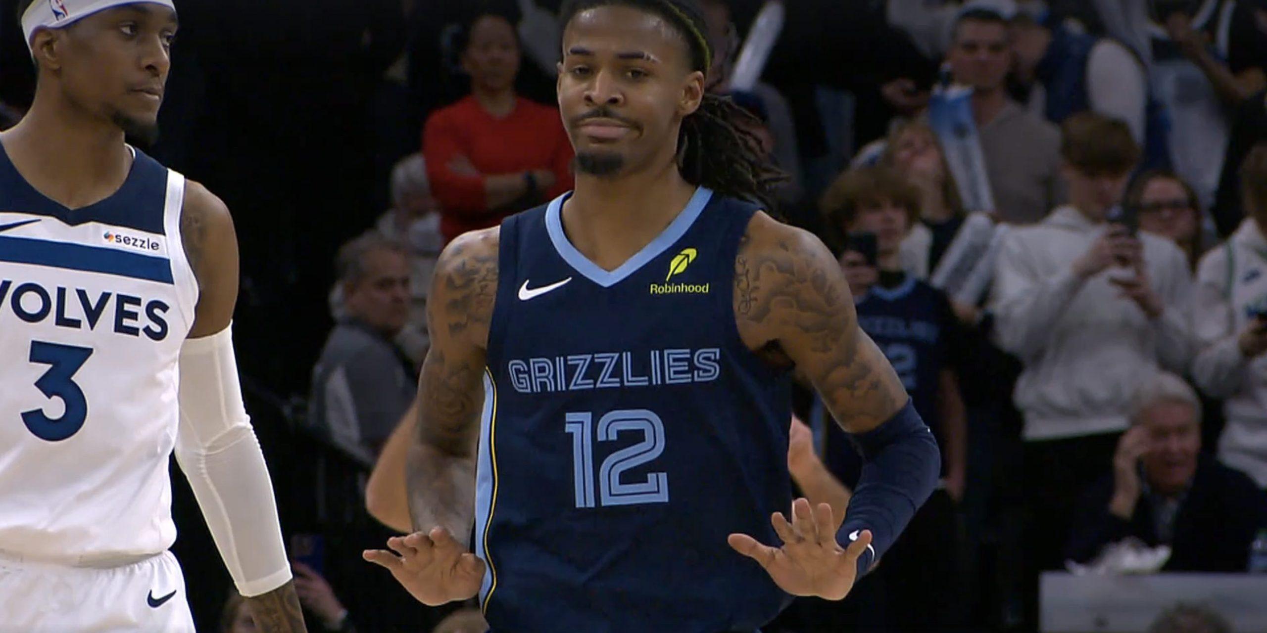 Ja Morant Grizzlies