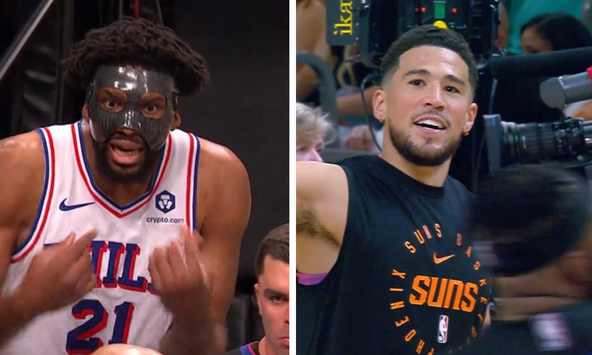 Joel Embiid Devin Booker NBA 6 janvier 2025